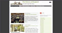 Desktop Screenshot of england-history.org